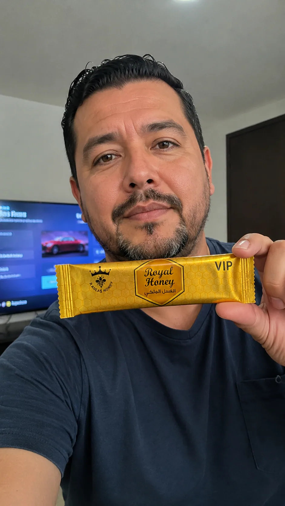 Carlos, Royal Honey customer